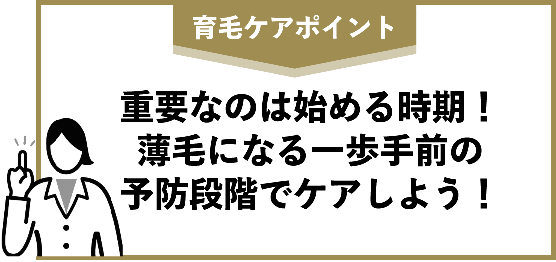 育毛ケアポイント