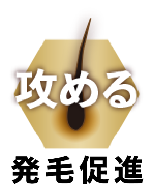 攻める 発毛促進